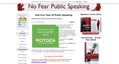 Desktop Screenshot of no-fear-public-speaking.com