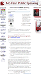 Mobile Screenshot of no-fear-public-speaking.com
